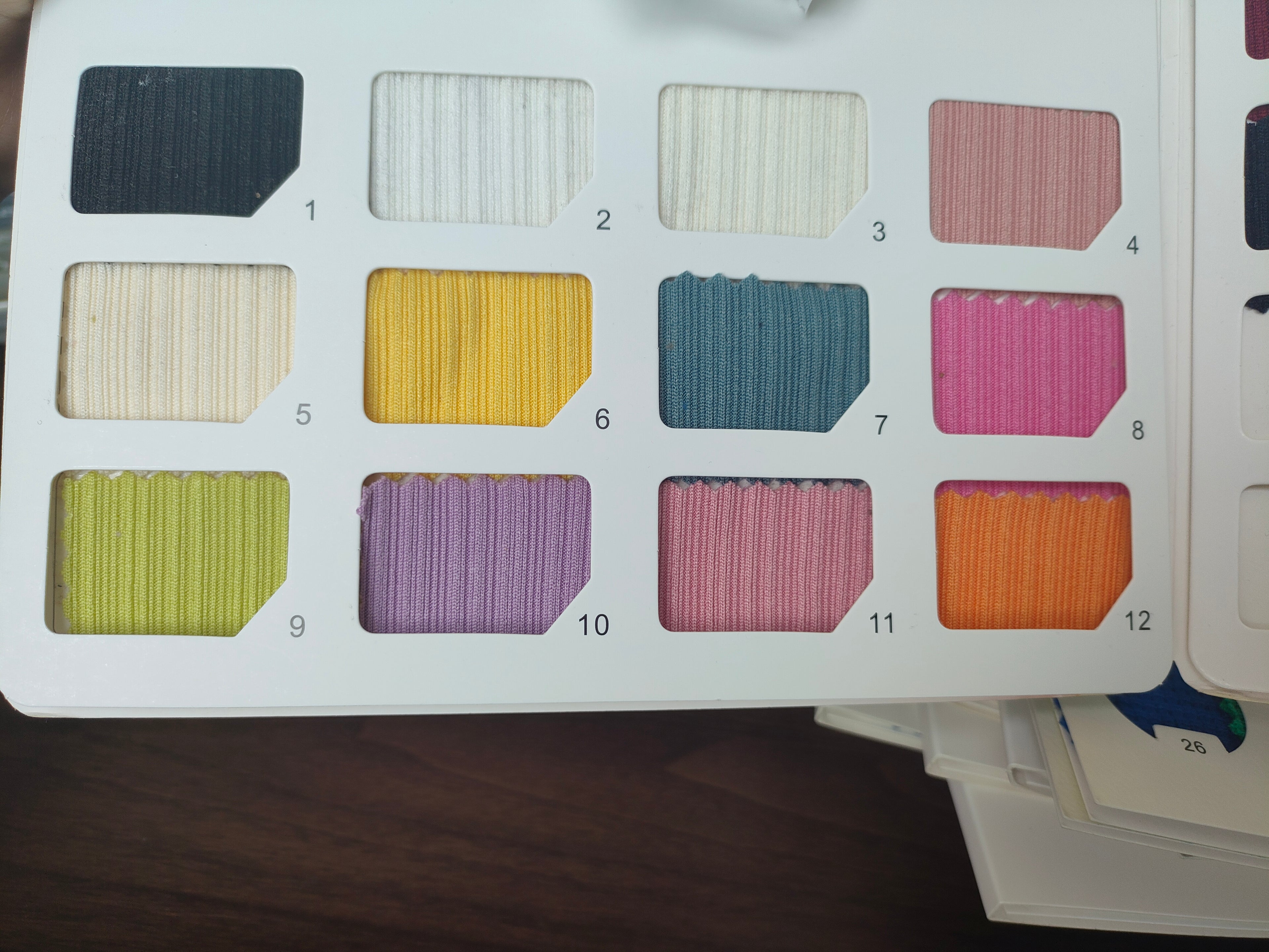 677 Cey | Pleated Stripe Fabric | Polyester Spandex Blend | 165cm 250gsm / Ready Made