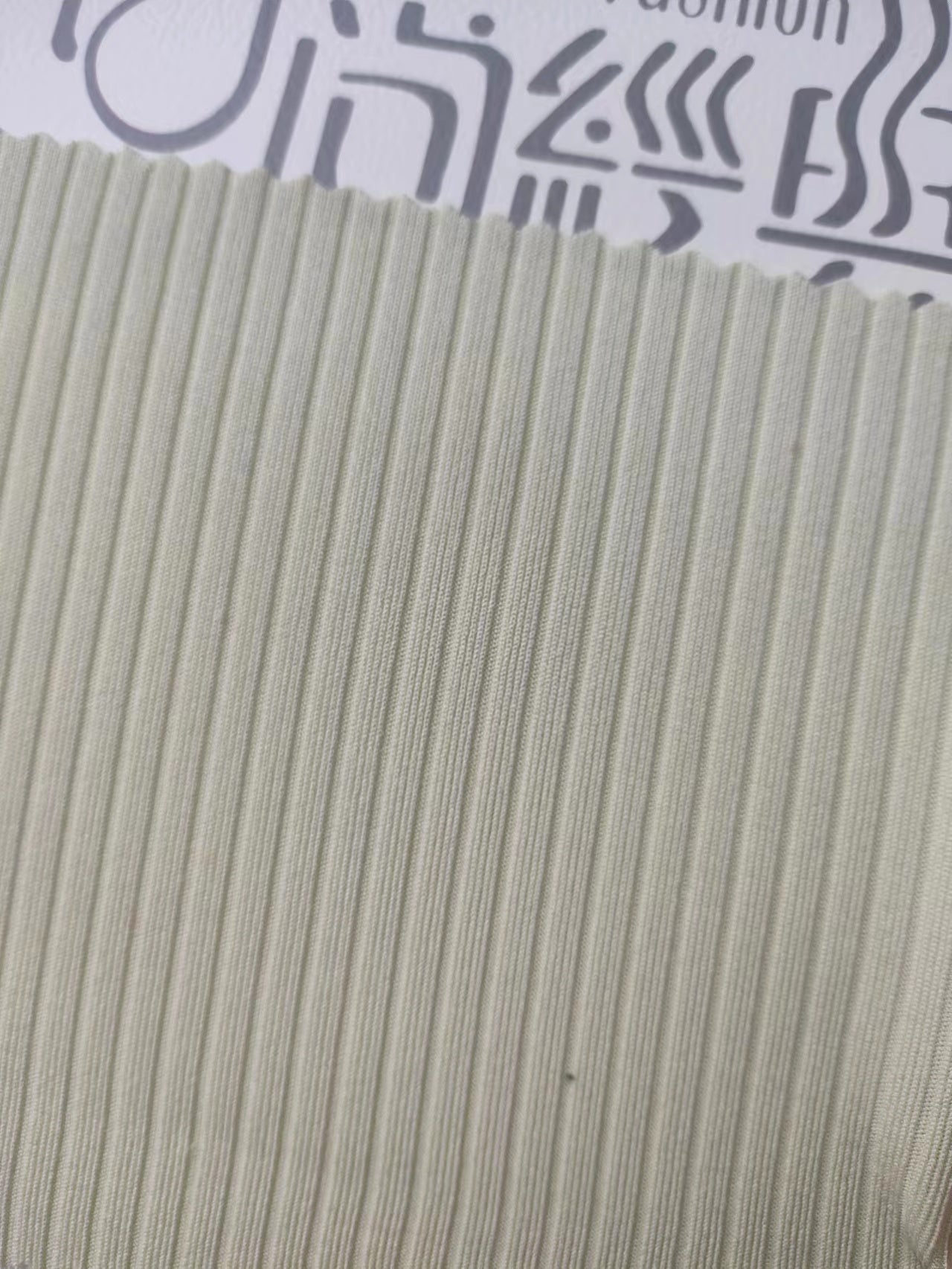 680 5×2 Striped Kosmic Cotton Fabric | Polyester Spandex Blend | 165cm 230gsm / Ready Made